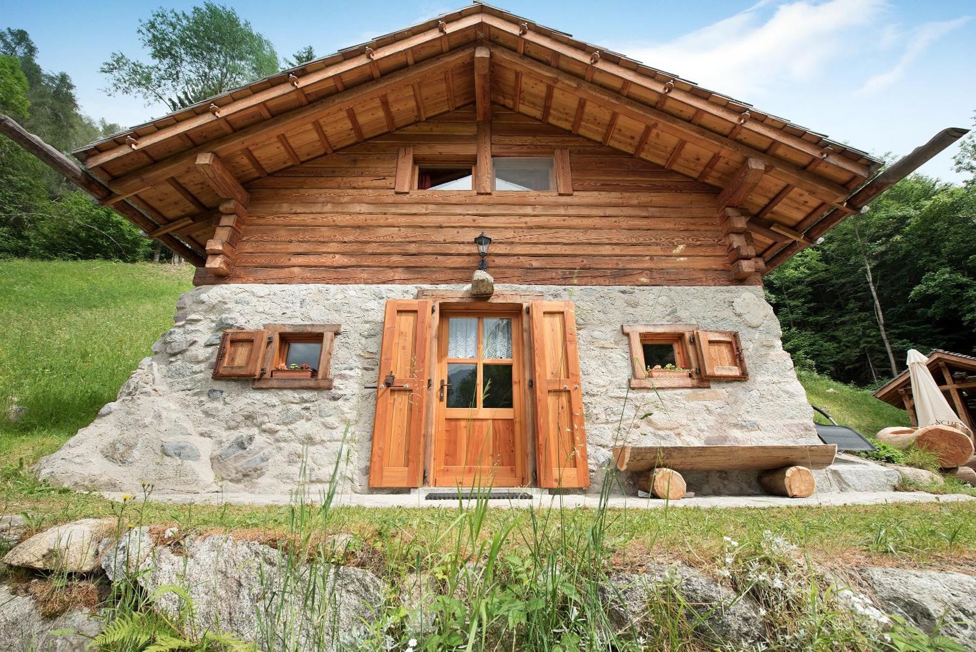 Chalet Bio Wild Bocenago Kültér fotó